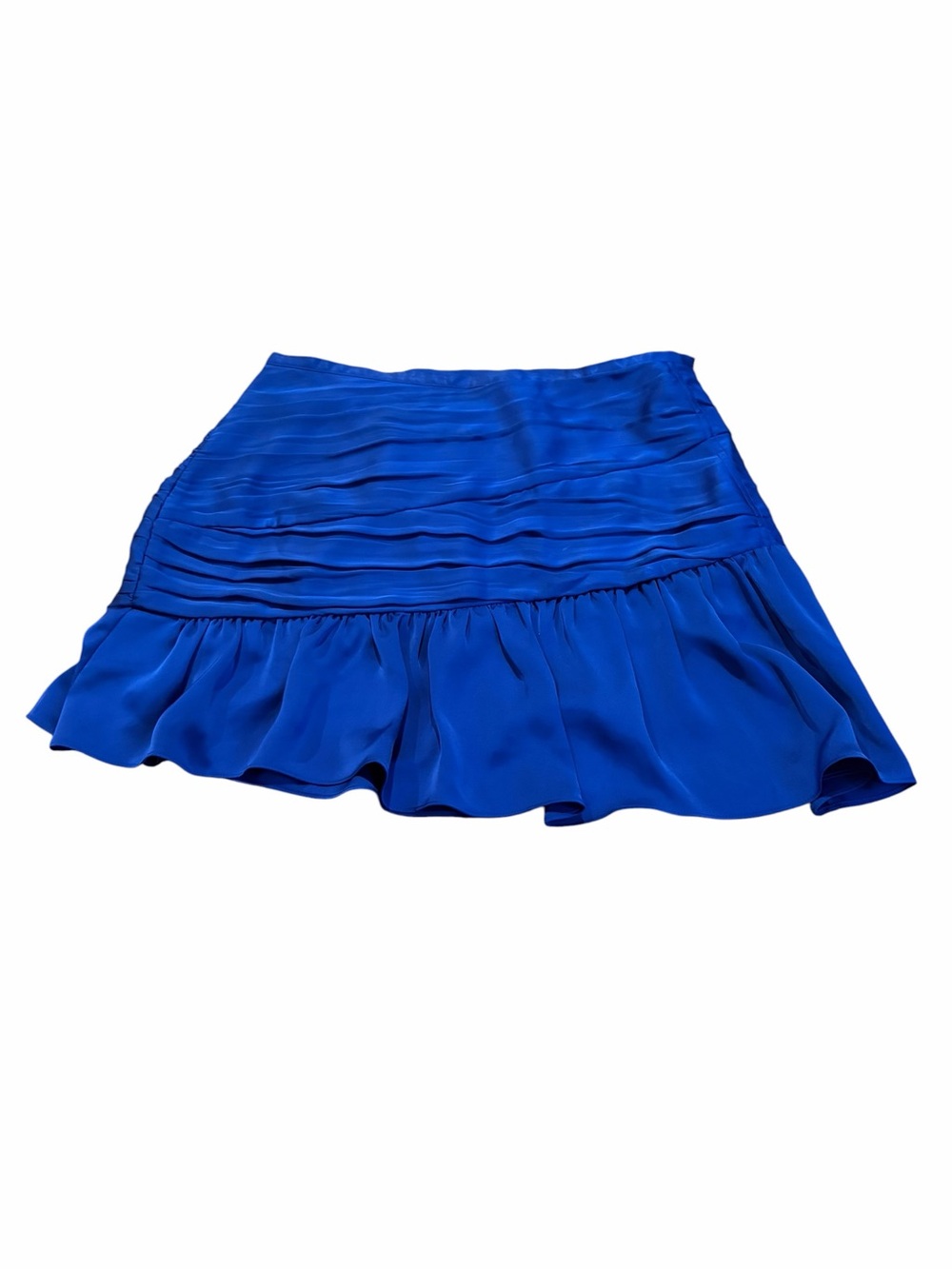RAMY BROOK Mimi blue satin mini